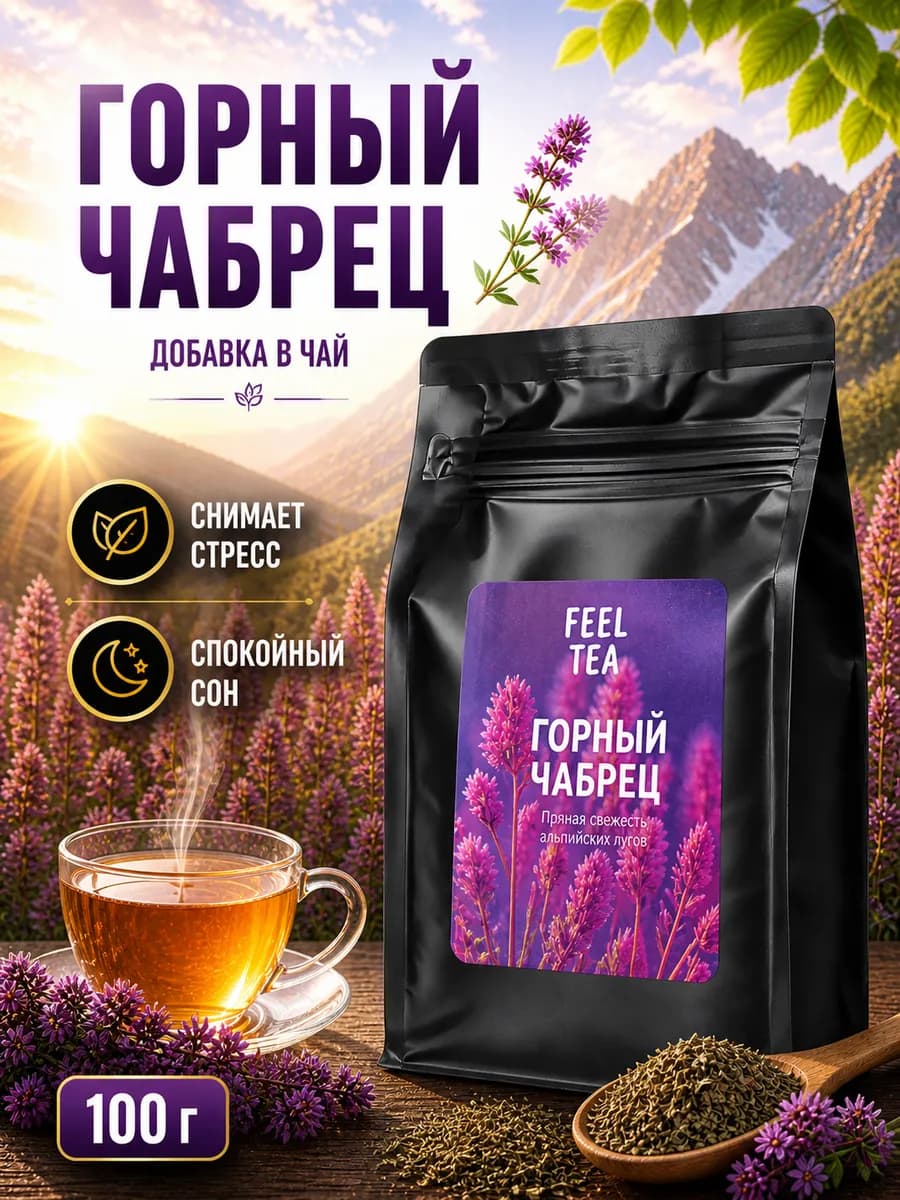 Чай травяной Чабрец 100 г