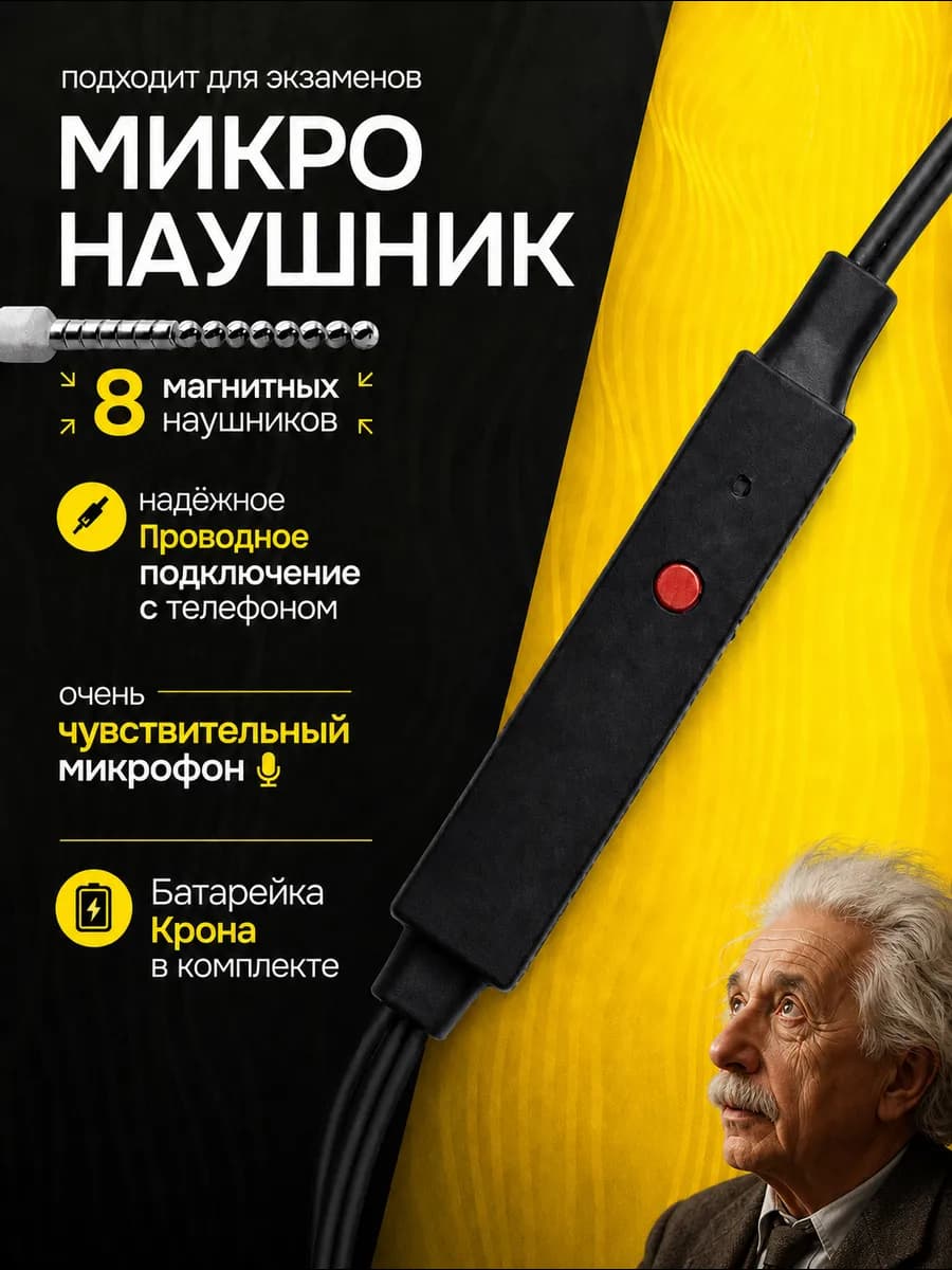 Микронаушник для экзамена