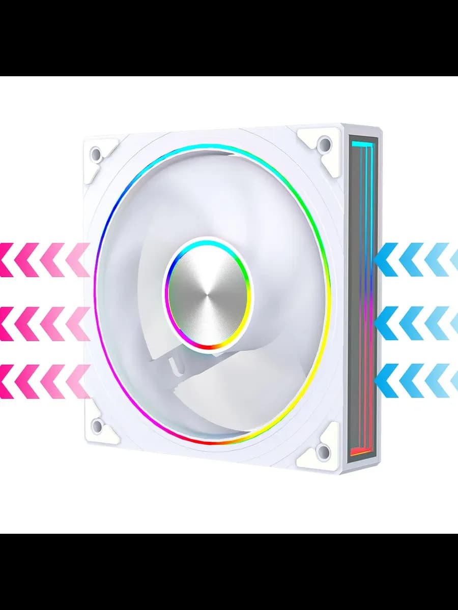 Корпусный вентилятор 120 мм ARGB Star RingXH WR