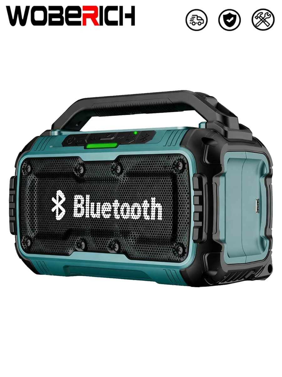 Bluetooth-динамик 18-21 В, водонепроницаемый, стерео, объемный звук,0 АКБ